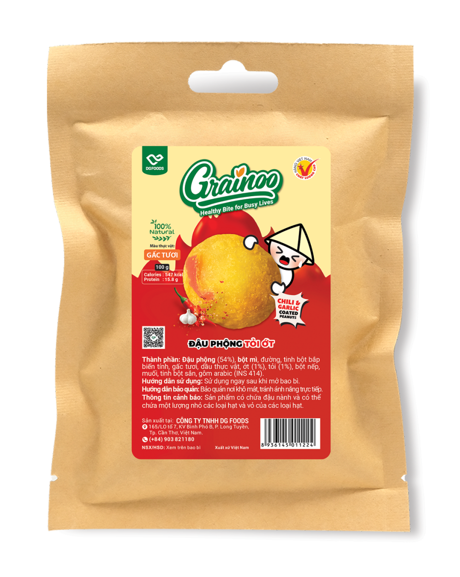 Đậu phộng tỏi ớt 38g